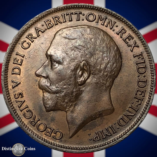 Great Britain 1918 Penny 1d GB6879