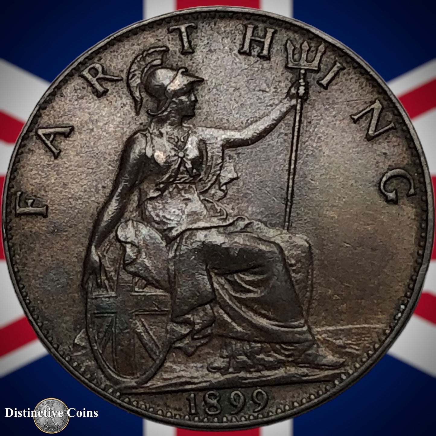 Great Britain 1899 Farthing 1/4d GB4467