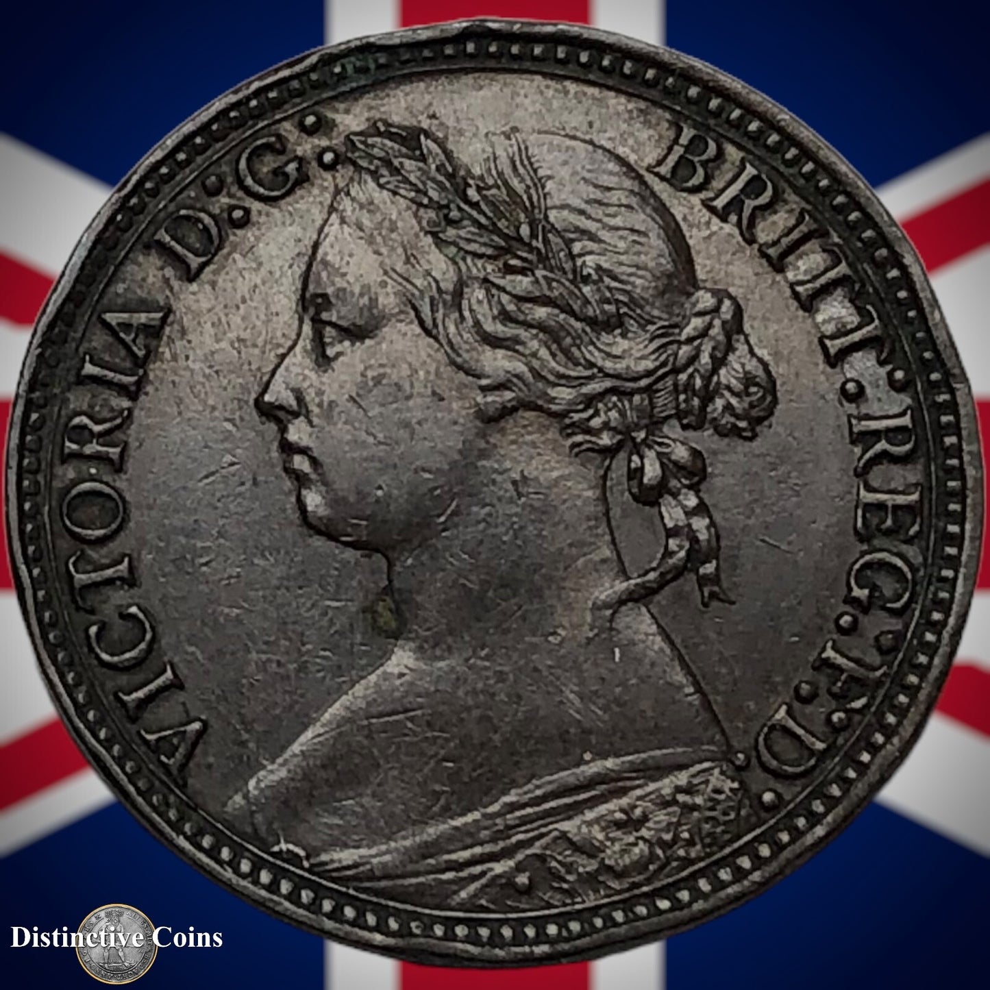 Great Britain 1878 Farthing 1/4d GB3798