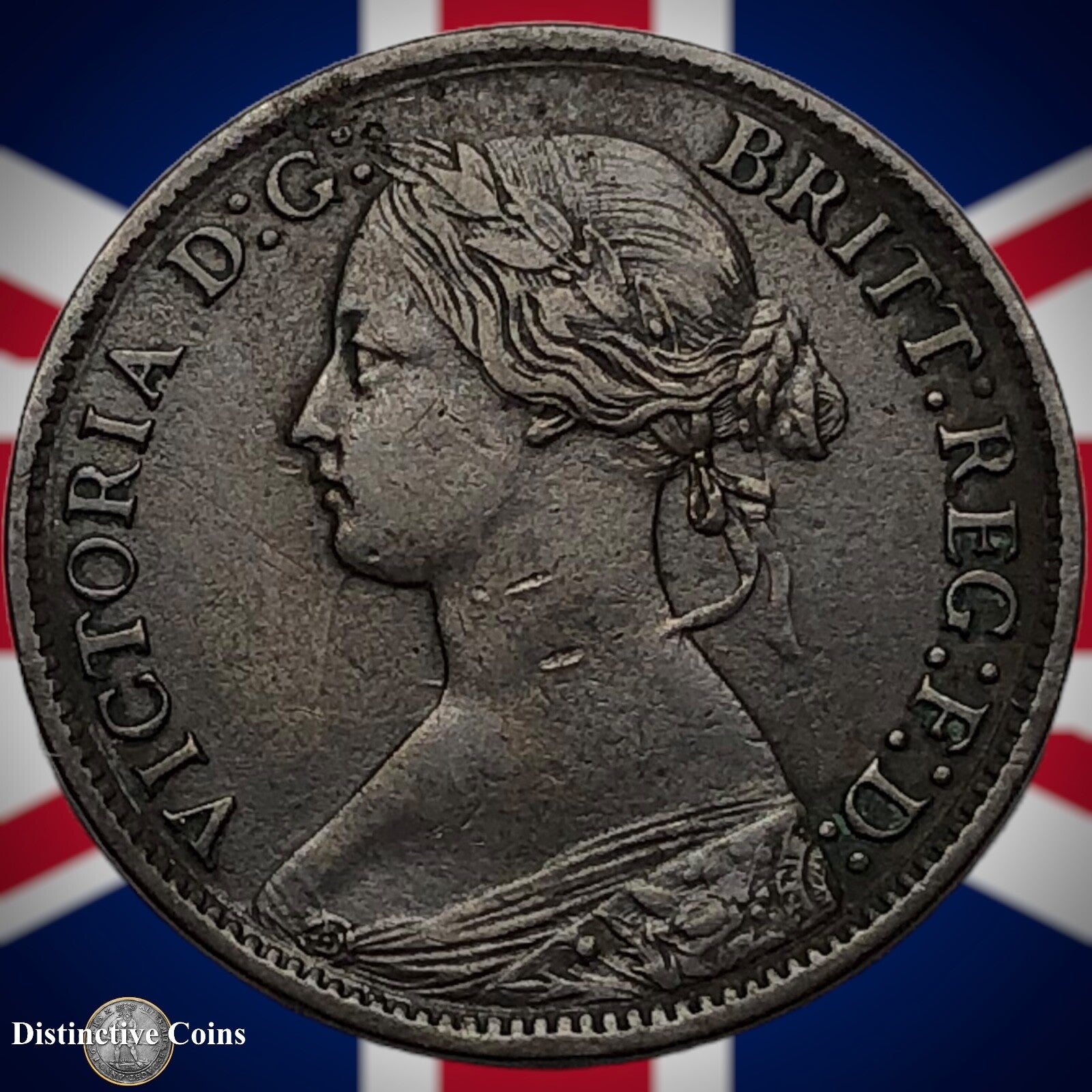 Great Britain 1866 Farthing 1/4d GB3566