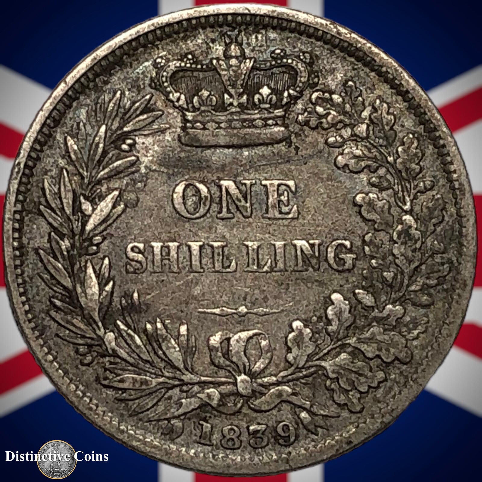 Great Britain 1839 British One Shilling GB0163