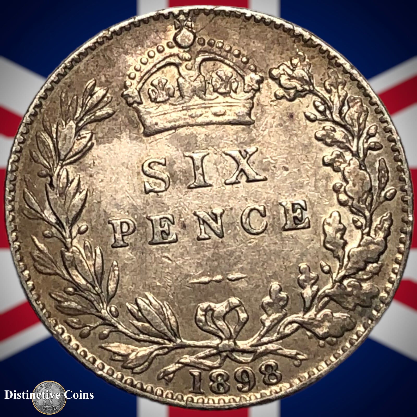 Great Britain 1898 Six Pence GB2796