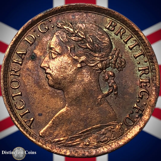 Great Britain 1885 Farthing 1/4d GB4160
