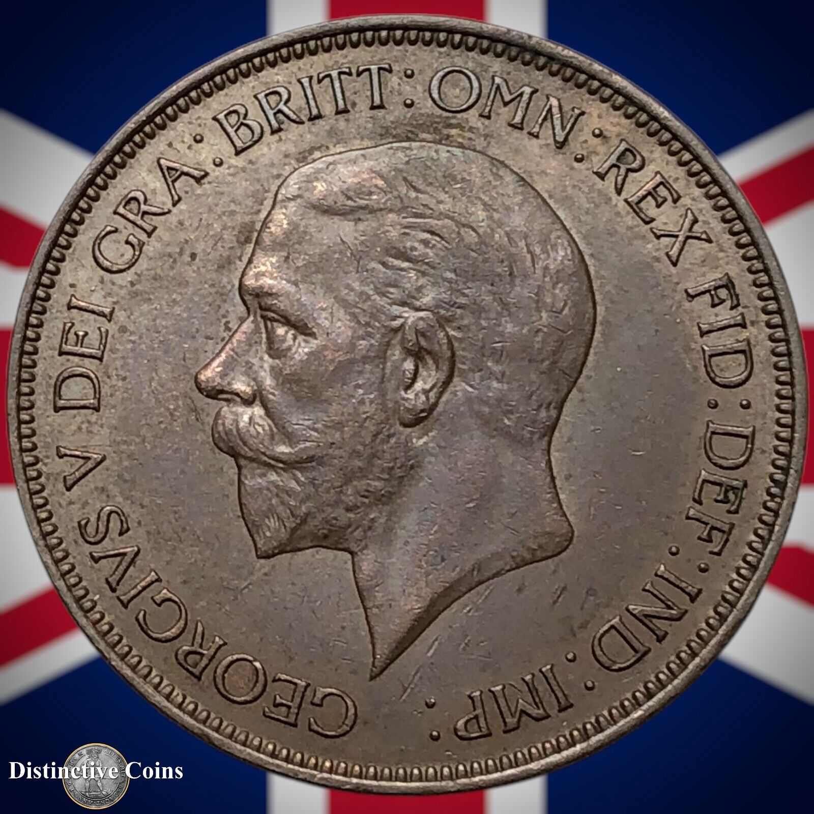 Great Britain 1936 Penny 1d GB7180