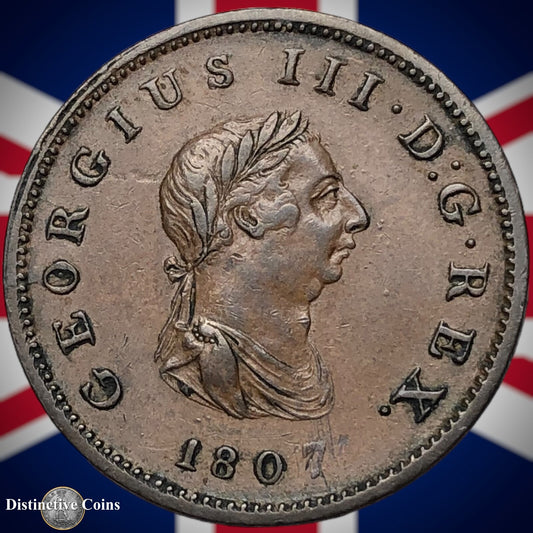 Great Britain 1807 Half Penny 1/2d GB5190
