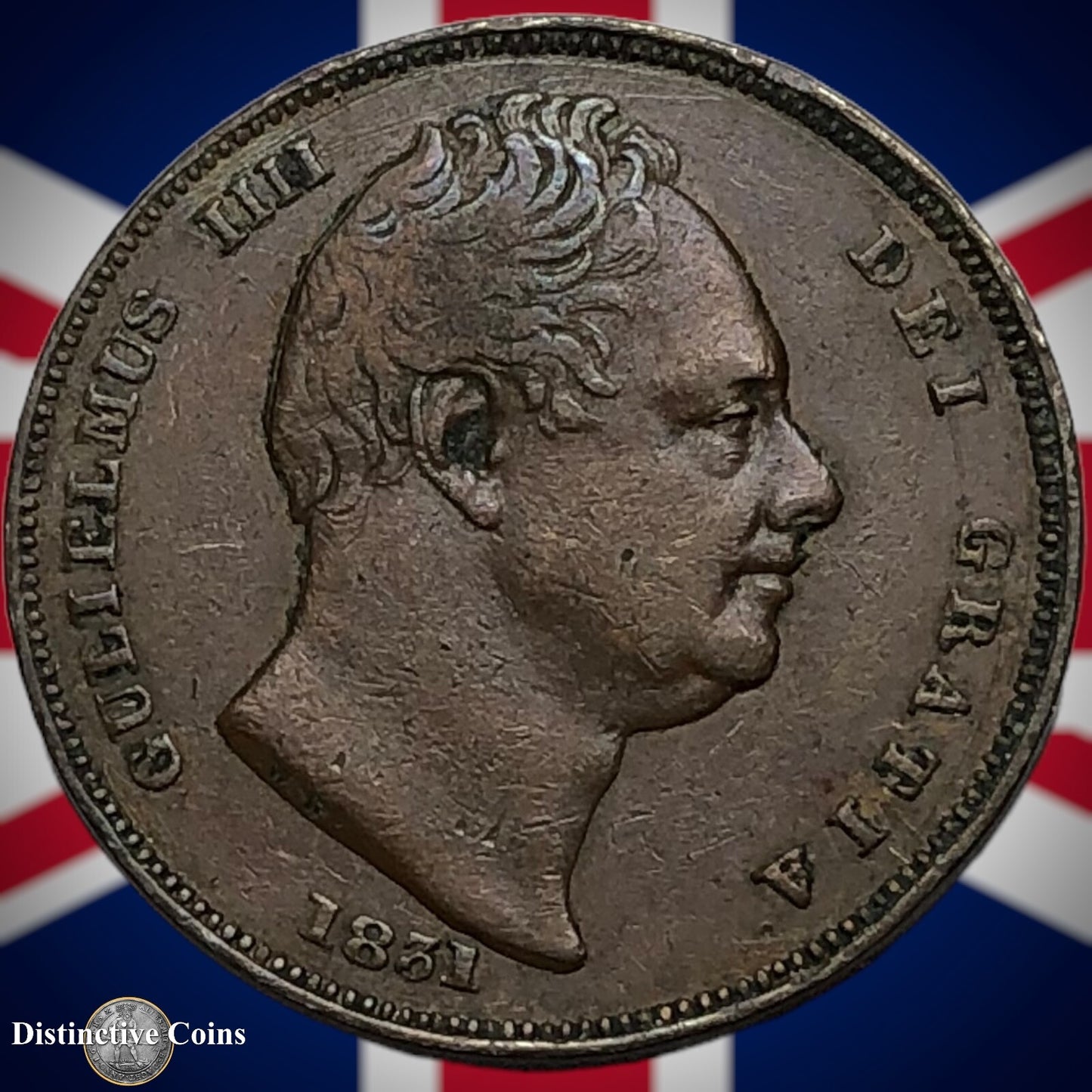 Great Britain 1831 Farthing 1/4d GB3357