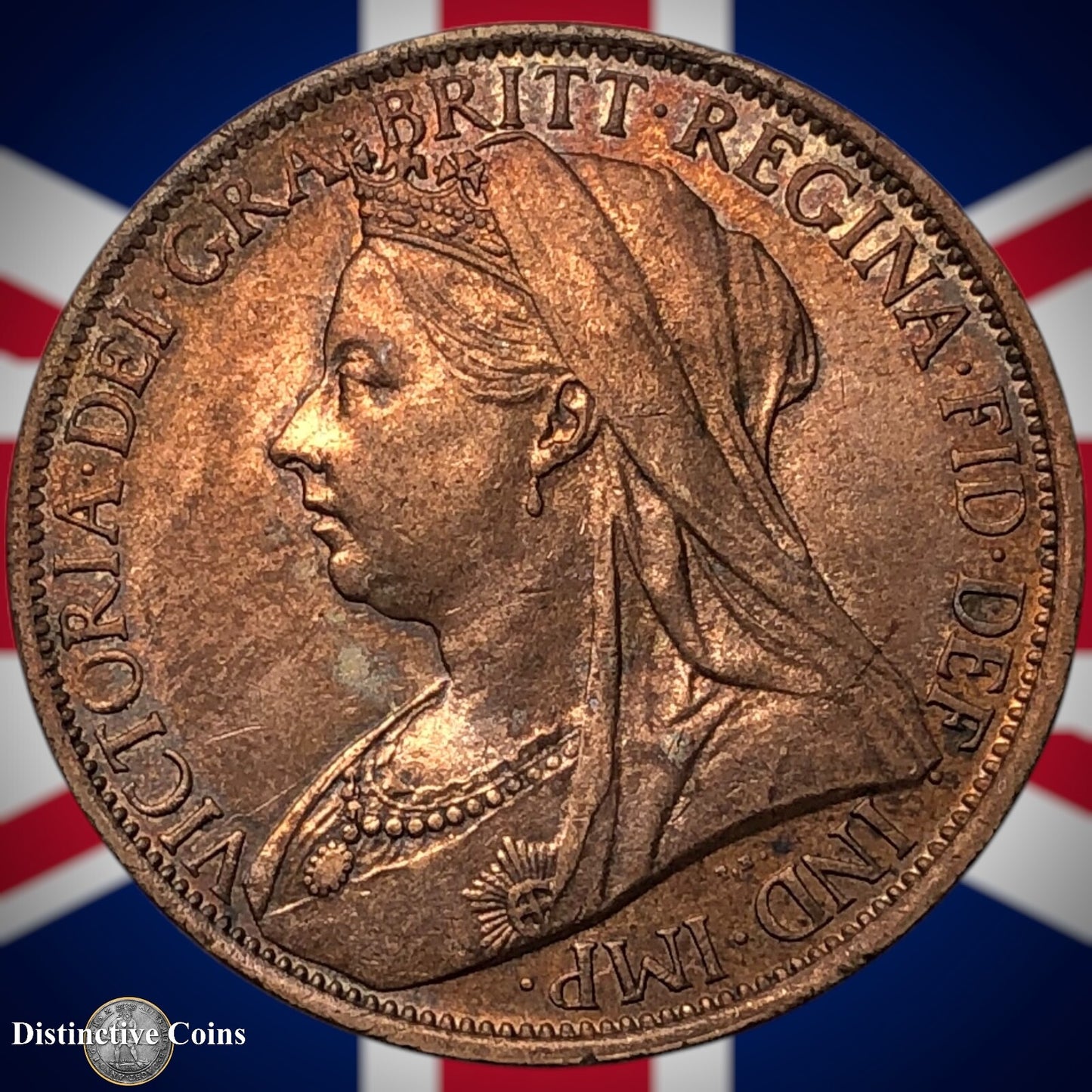 Great Britain 1900 Penny 1d GB6634