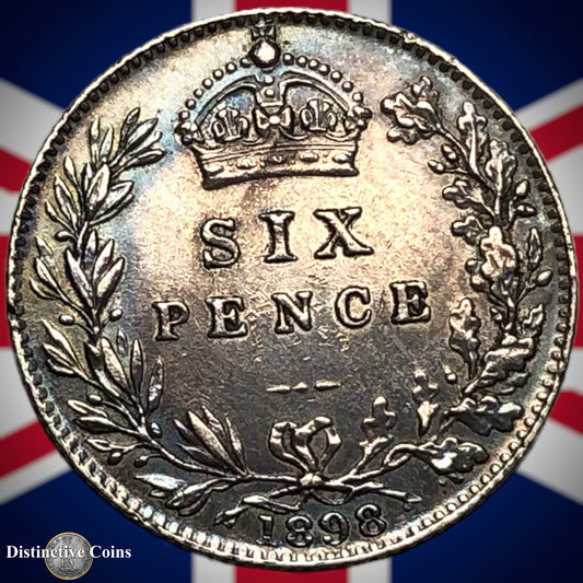 Great Britain 1898 Six Pence GB2799