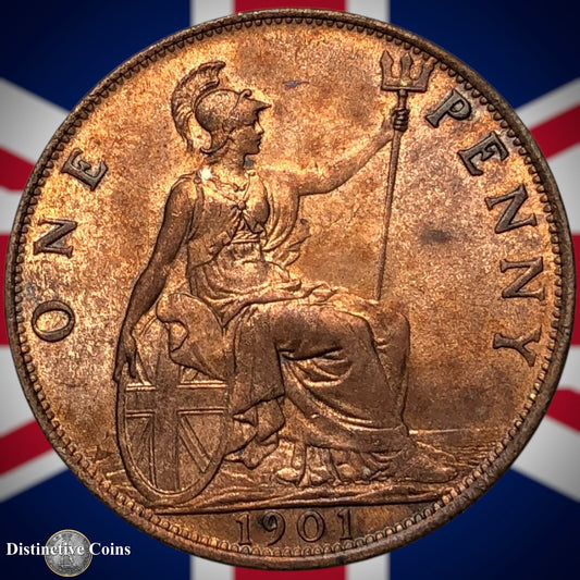 Great Britain 1901 Penny 1d GB6661