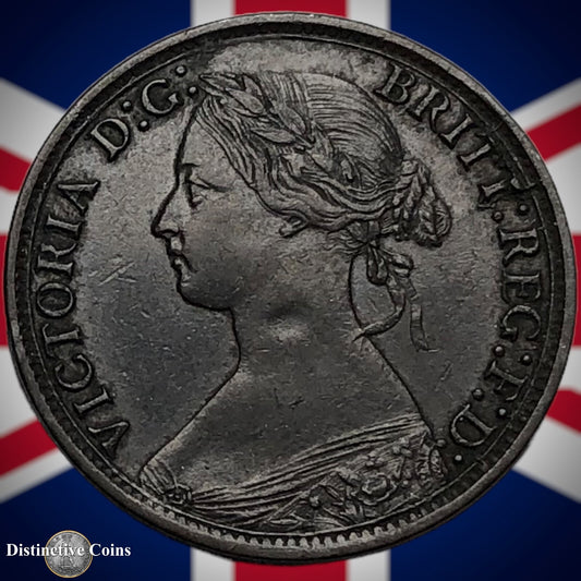 Great Britain 1864 Farthing 1/4d GB3510