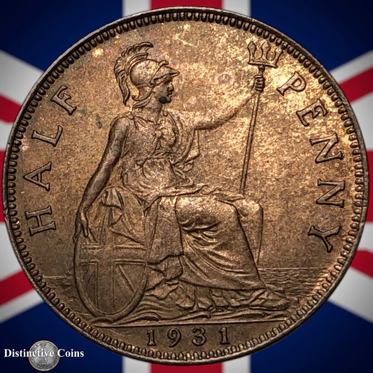Great Britain 1931 Half Penny 1/2d GB5970