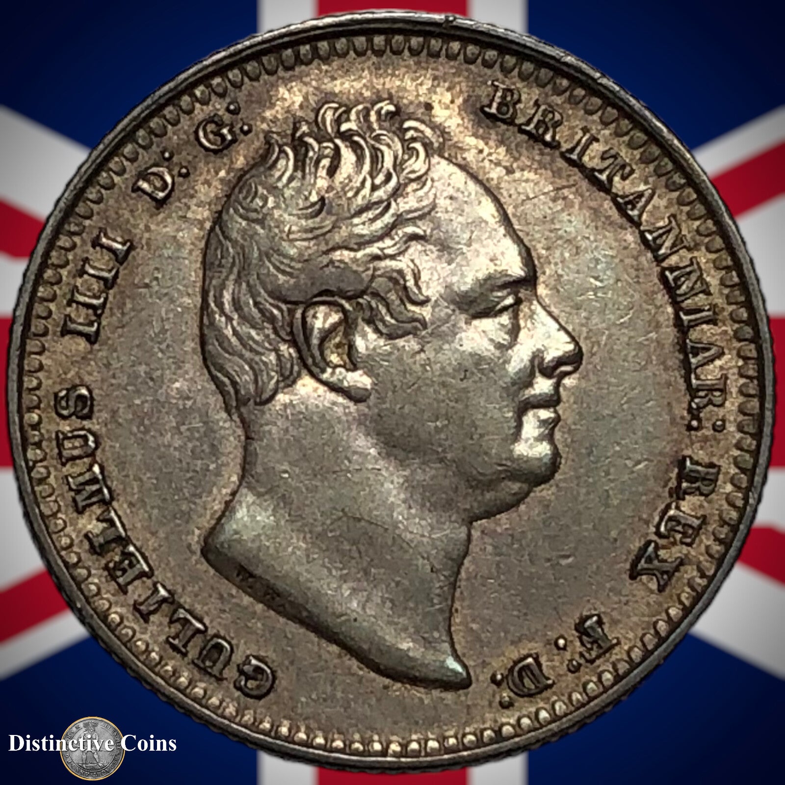 Great Britain 1834 British One Shilling GB0119
