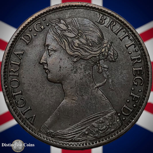 Great Britain 1868 Farthing 1/4d GB3623