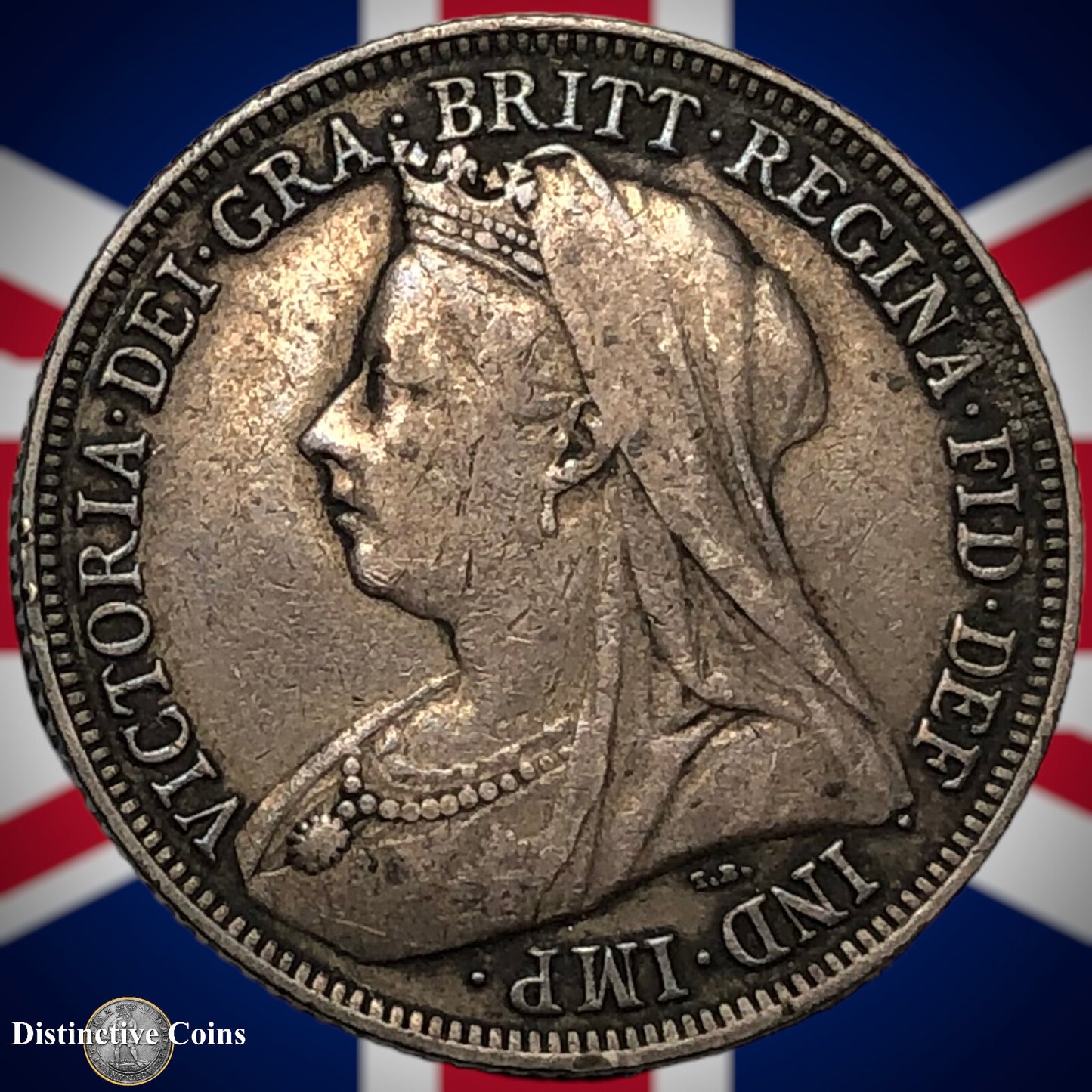 Great Britain 1900 British One Shilling GB0722