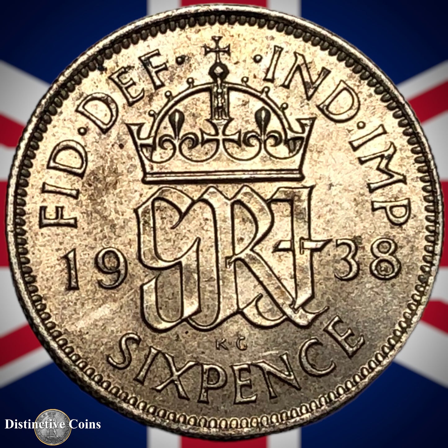 Great Britain 1938 Six Pence GB1722