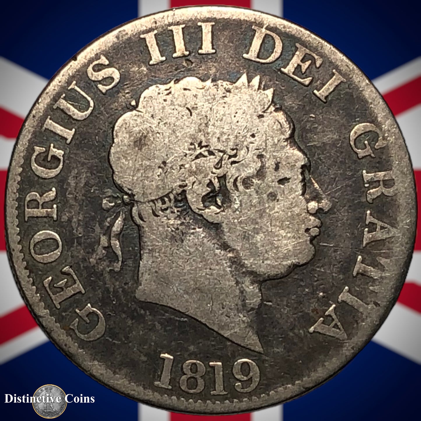 Great Britain 1819 Half Crown GB1163