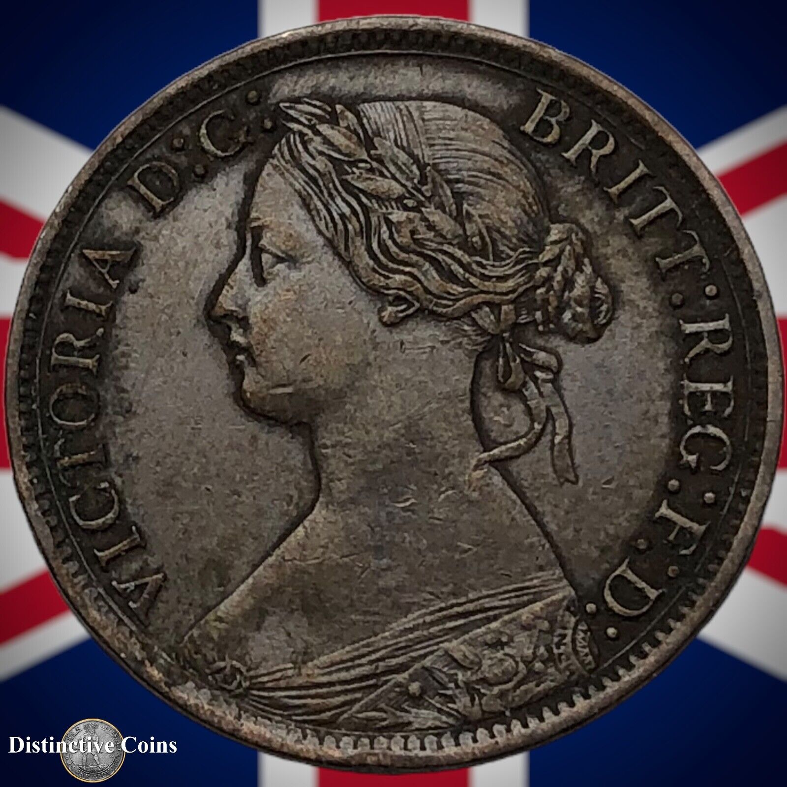 Great Britain 1873 Farthing 1/4d GB3674