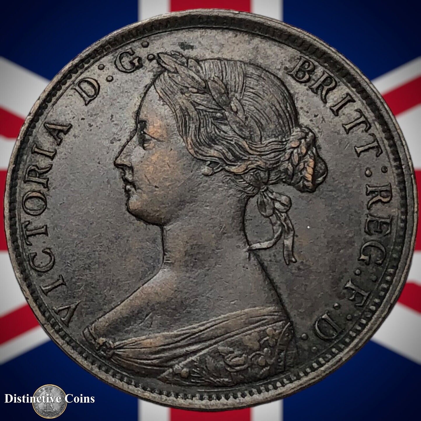 Great Britain 1862 Half Penny 1/2d GB5438