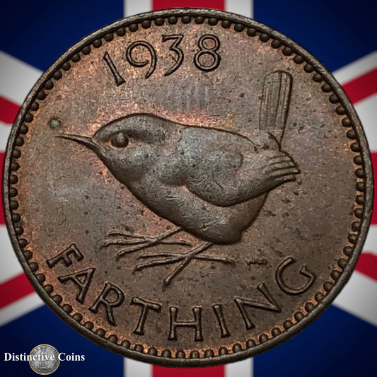 Great Britain 1938 Farthing 1/4d GB5002