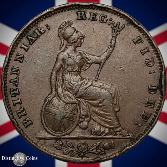 Great Britain 1848 Farthing 1/4d GB3431