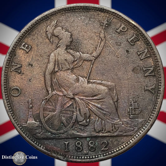 Great Britain 1882 H Penny 1d GB6430