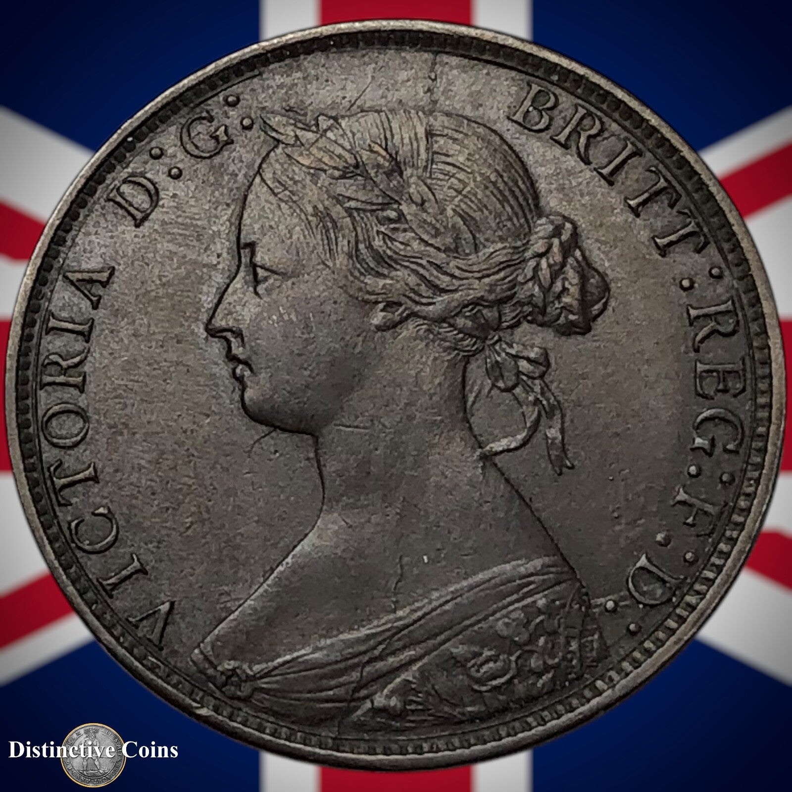 Great Britain 1870 Half Penny 1/2d GB5491