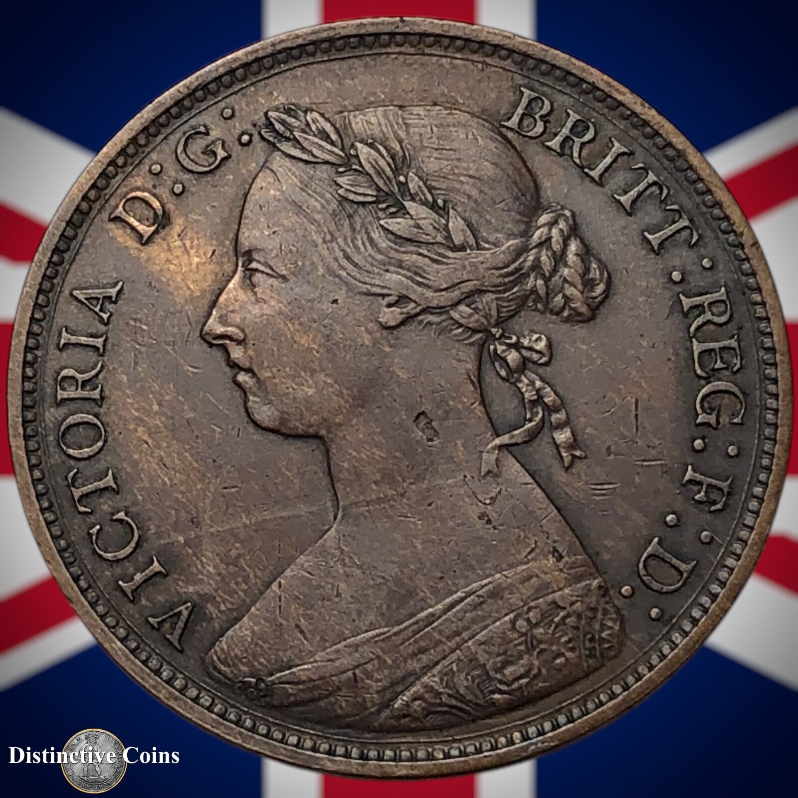 Great Britain 1882 H Half Penny 1/2d GB5559