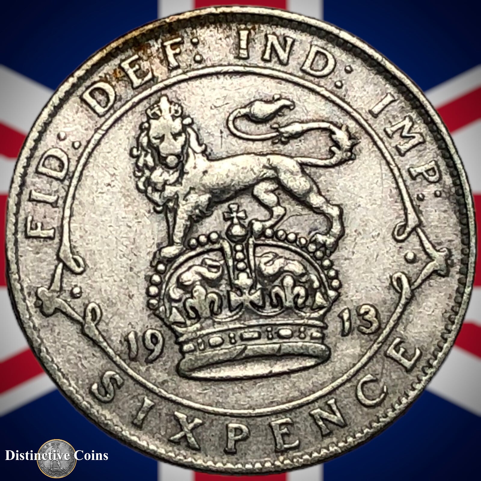 Great Britain 1913 Six Pence GB1571