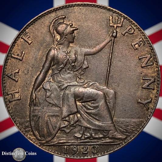 Great Britain 1923 Half Penny 1/2d GB5900