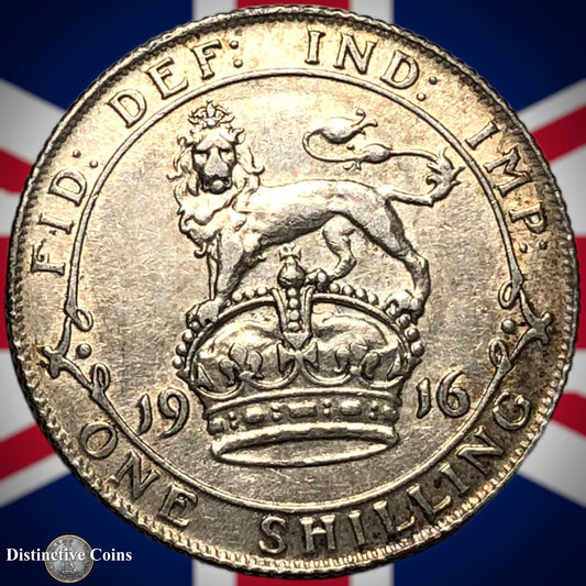 Great Britain 1916 One Shilling GB0956
