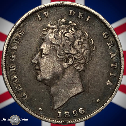 Great Britain 1826 British One Shilling GB0092