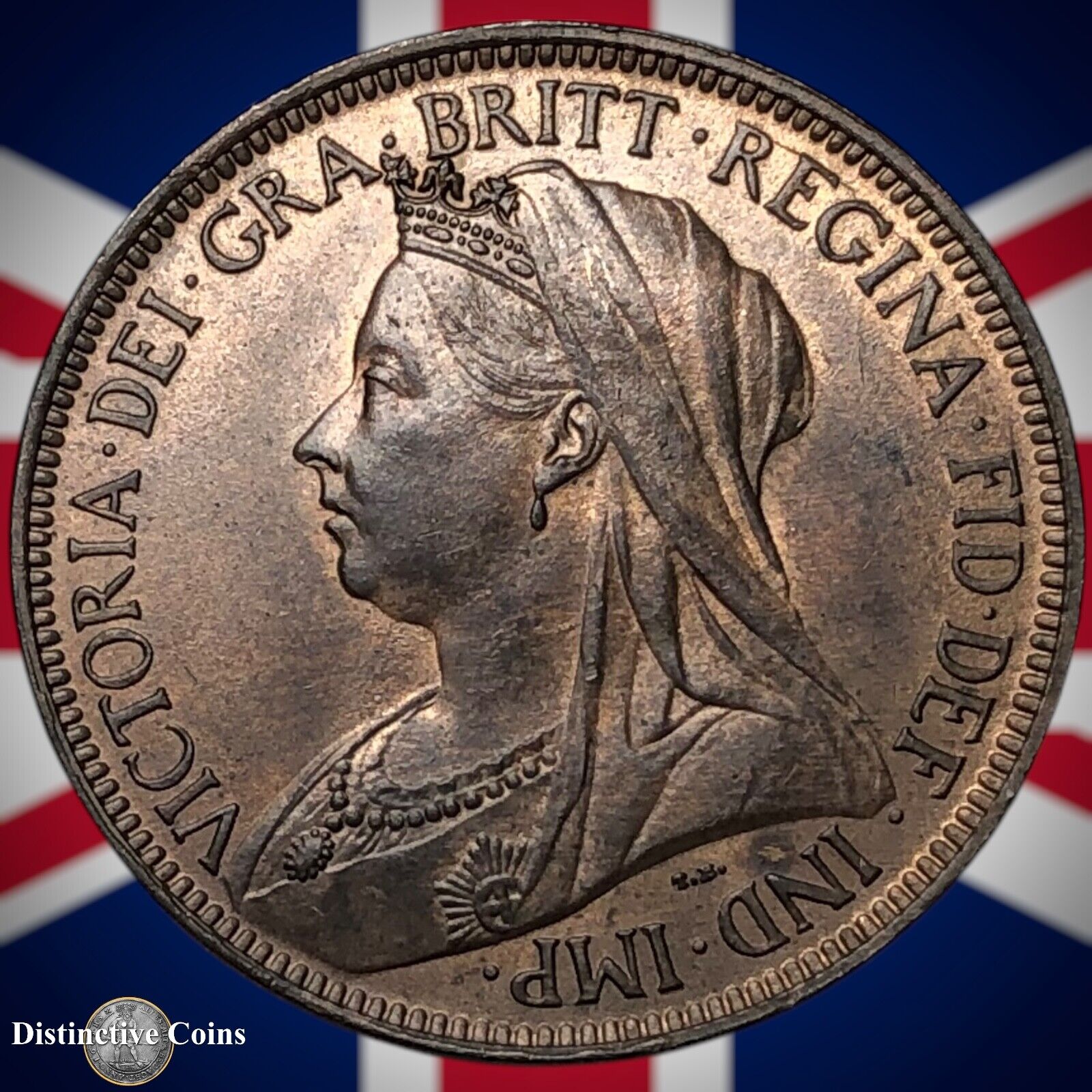 Great Britain 1901 Half Penny 1/2d GB5762