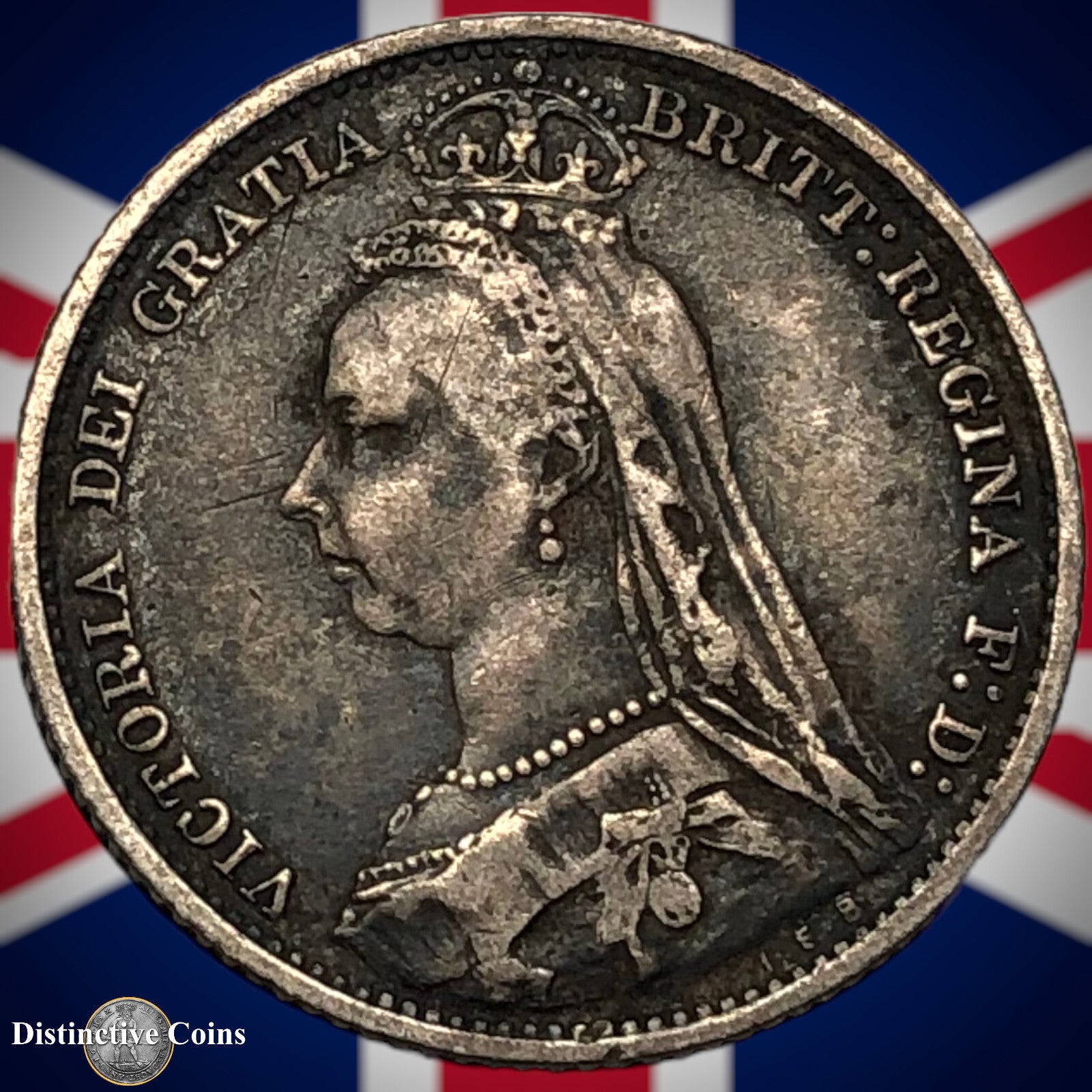 Great Britain 1892 Six Pence GB2762