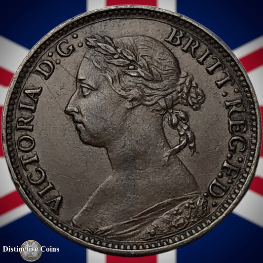 Great Britain 1886 Farthing 1/4d GB4212