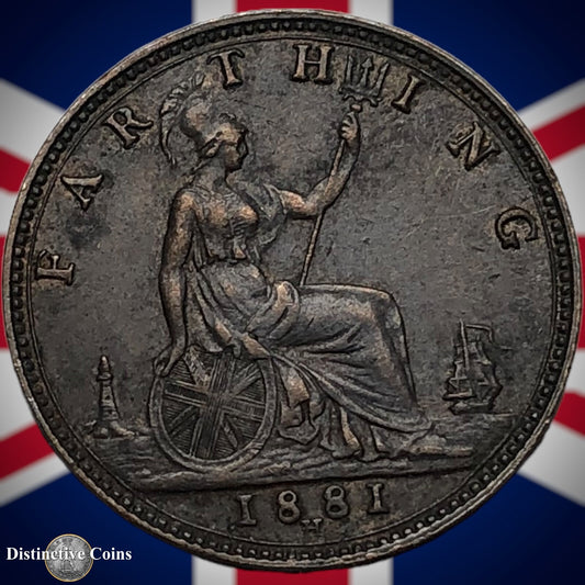Great Britain 1881 H Farthing 1/4d GB3937