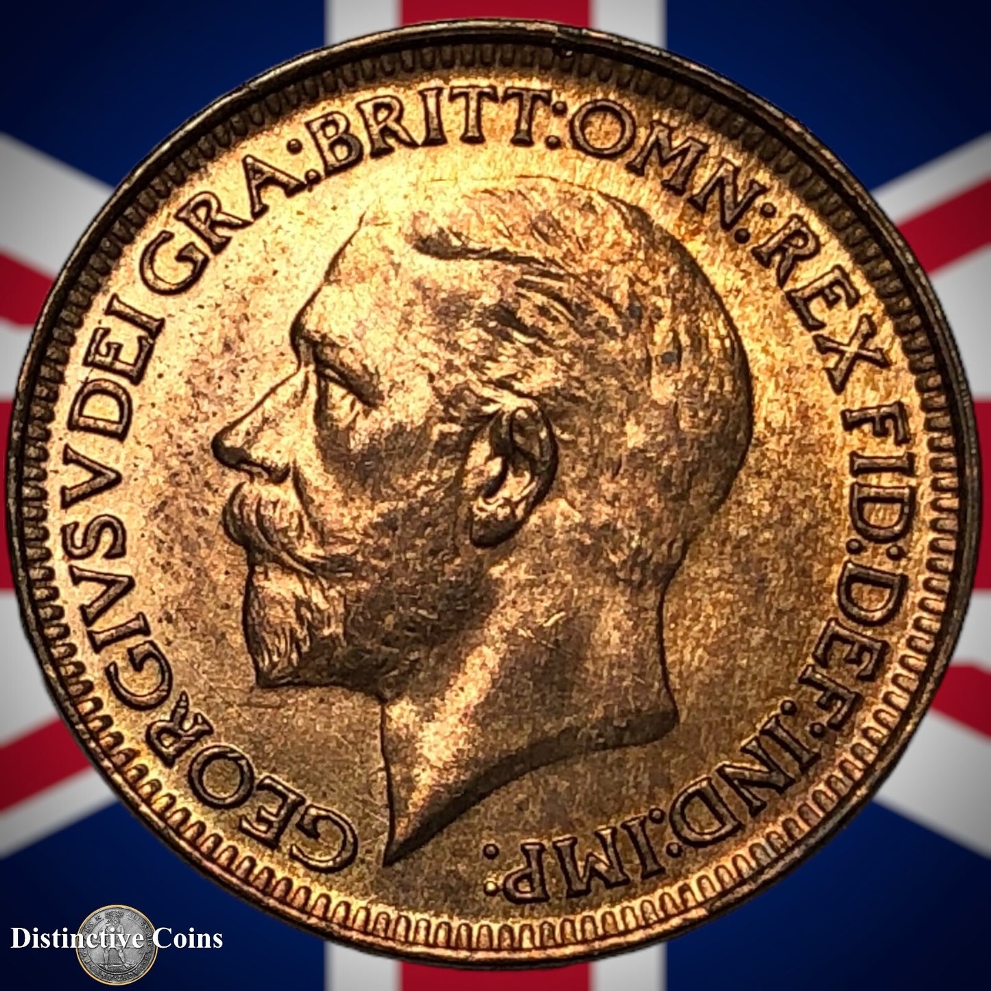 Great Britain 1929 Farthing 1/4d GB4887