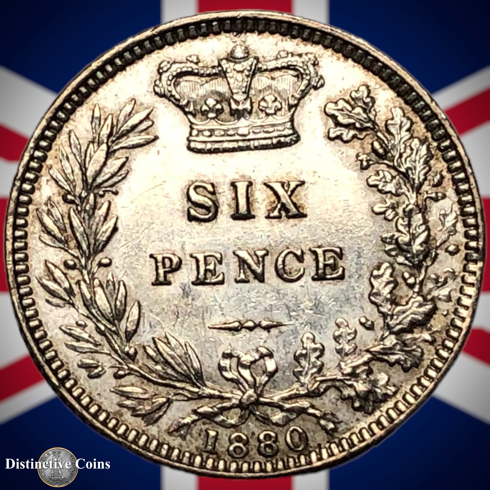 Great Britain 1880 Six Pence GB2615