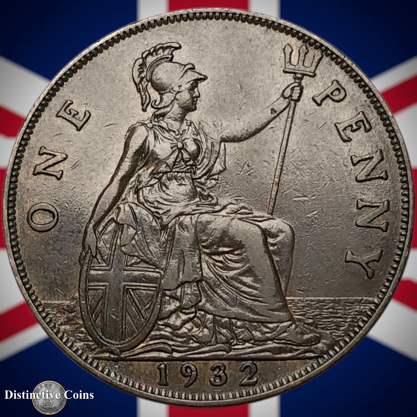 Great Britain 1932 Penny 1d GB7144