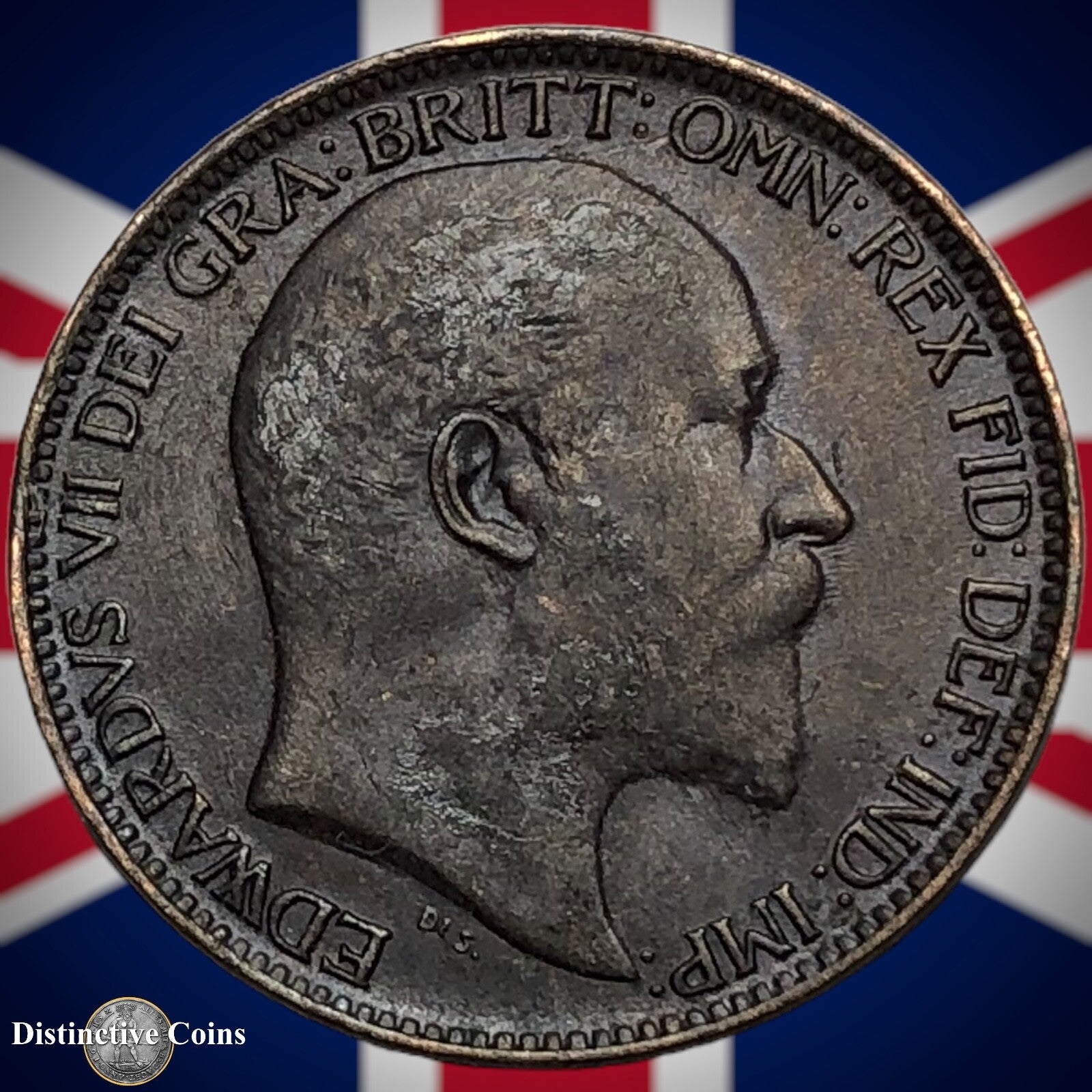 Great Britain 1907 Farthing 1/4d GB4603