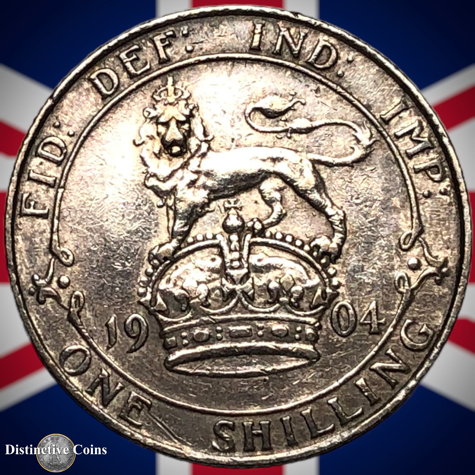 Great Britain 1904 British One Shilling GB0772