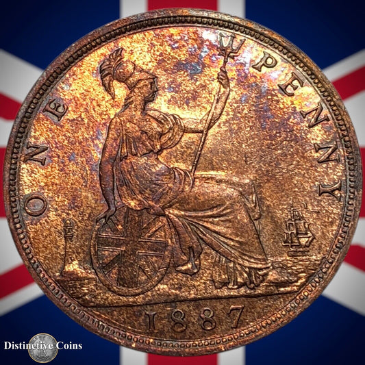 Great Britain 1887 Penny 1d GB6477