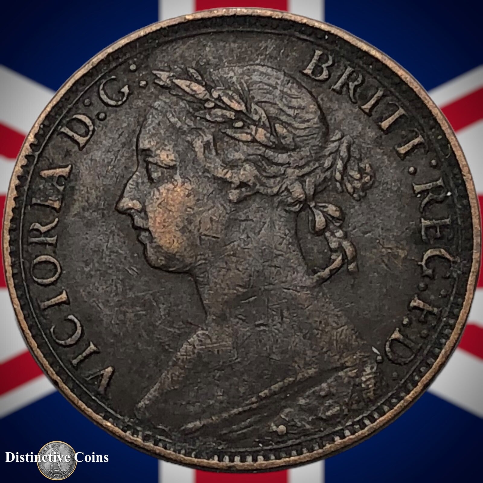 Great Britain 1881 Farthing 1/4d GB3850