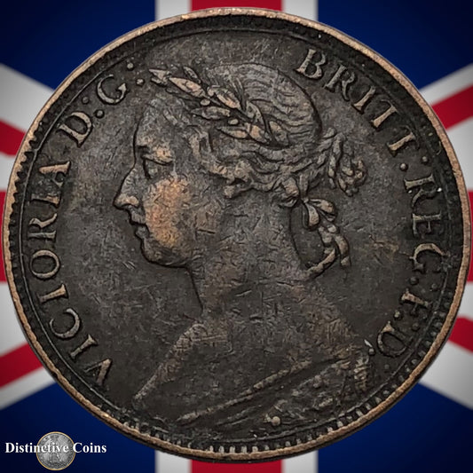 Great Britain 1881 Farthing 1/4d GB3850
