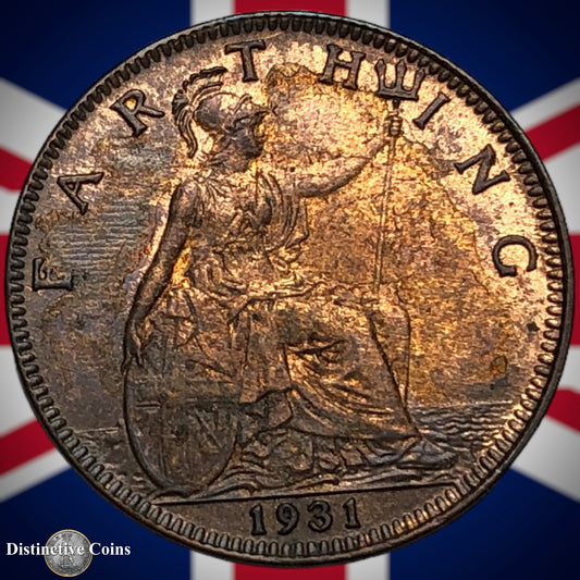 Great Britain 1931 Farthing 1/4d GB4909