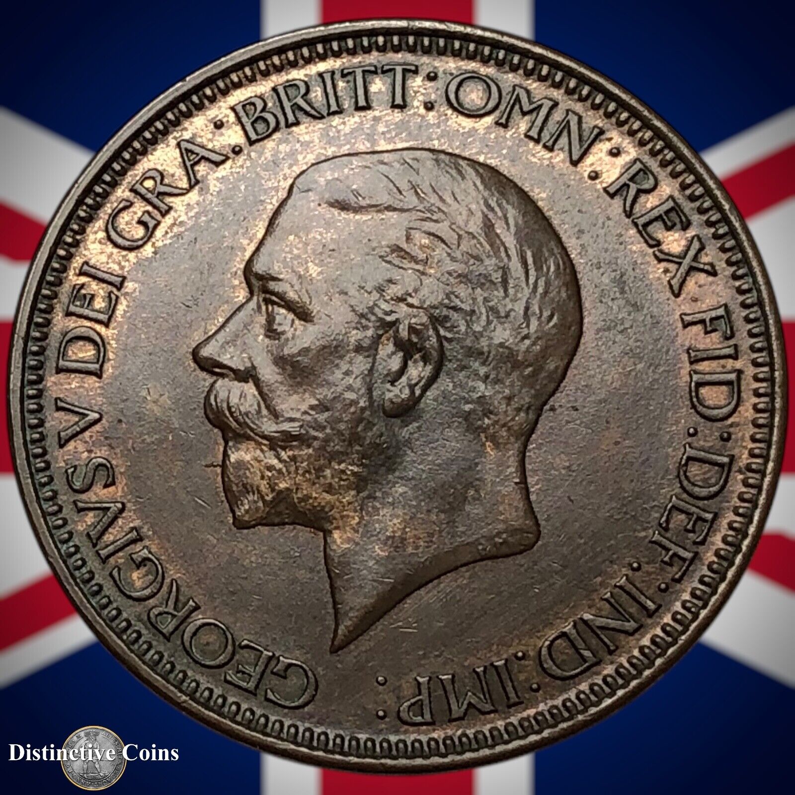 Great Britain 1929 Half Penny 1/2d GB5949