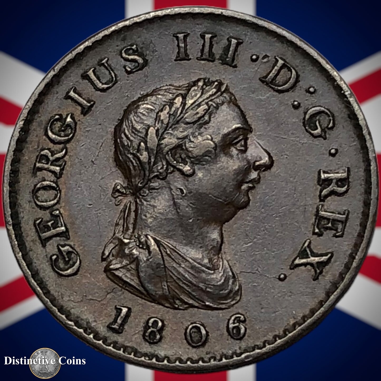 Great Britain 1806 Farthing 1/4d GB3211