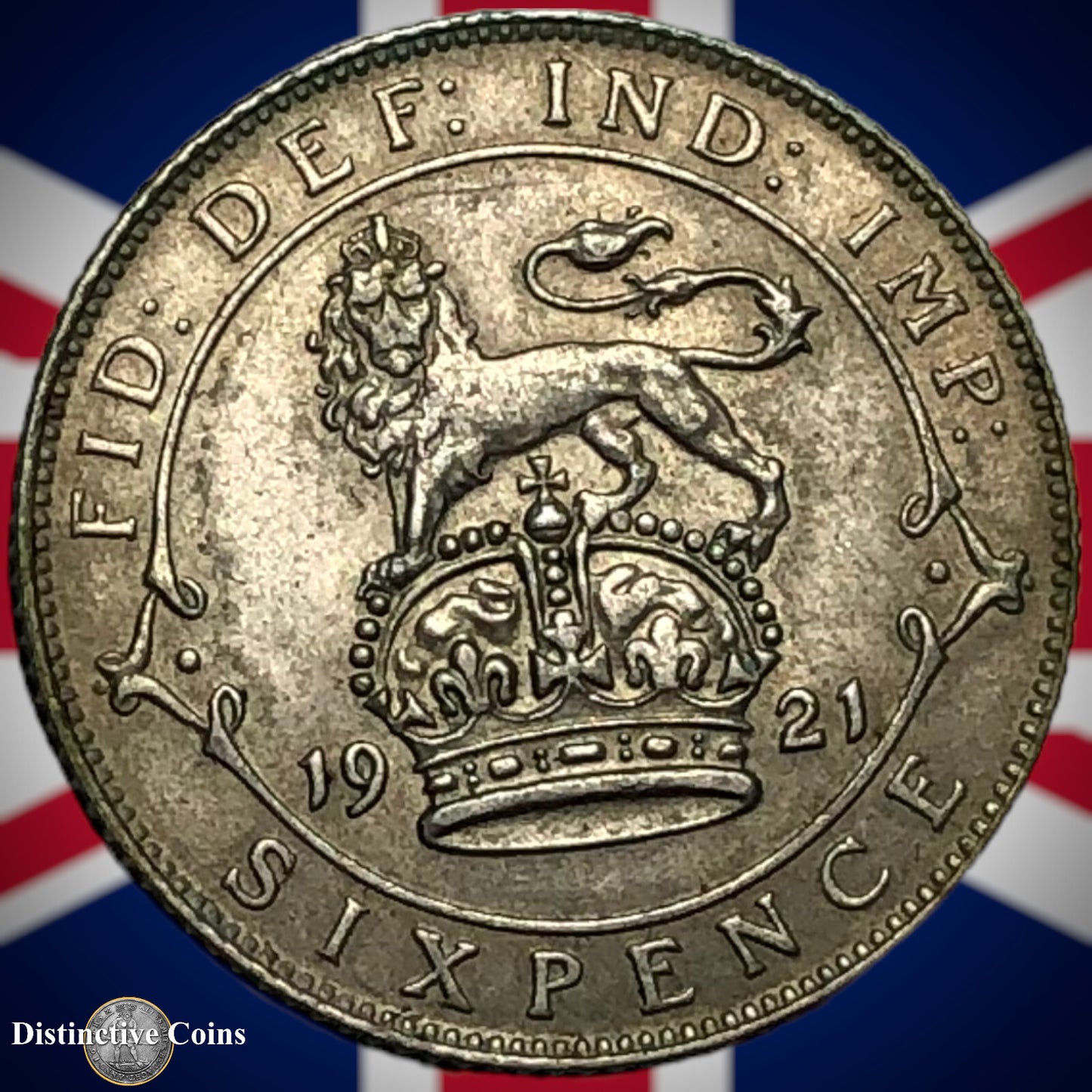 Great Britain 1921 Six Pence GB1645