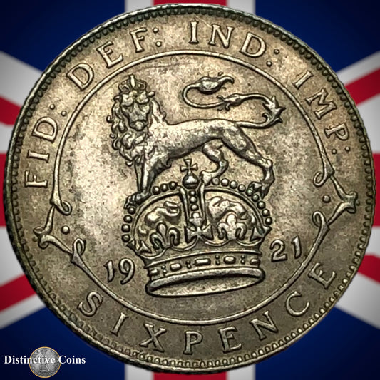 Great Britain 1921 Six Pence GB1645