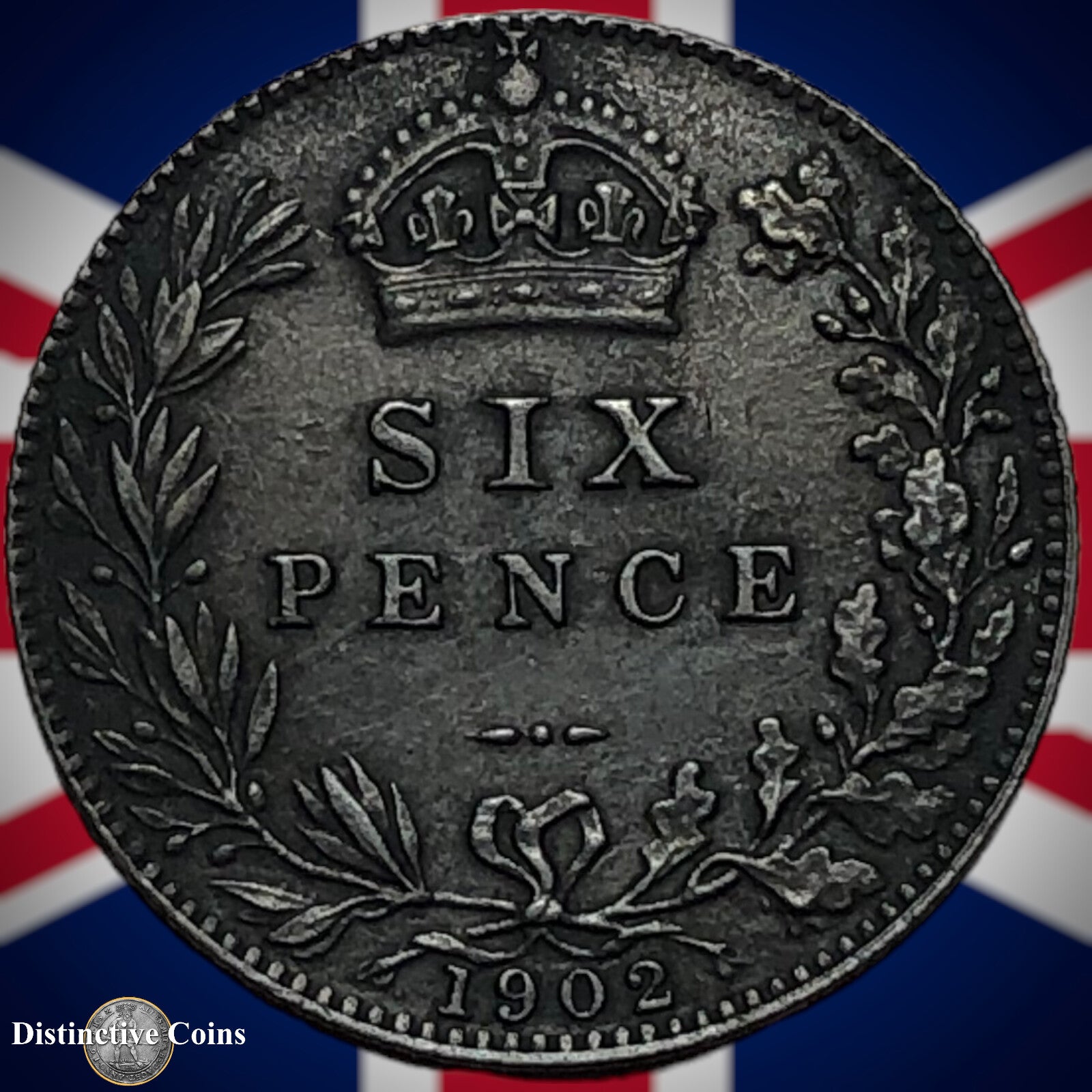 Great Britain 1902 Six Pence GB1503