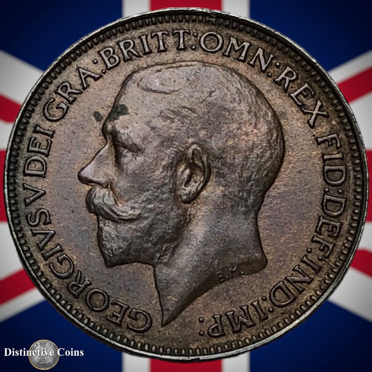 Great Britain 1924 Farthing 1/4d GB4799